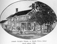 The Ferry House was built in 1770 at the corner South & Kaighn Avenue in 1770 as a residence and later turned into a Public Inn. Theodore Krug bought the property from Bamford in 1883.